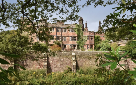 Caverswall Castle – Staffordshire, ENGLAND. Substantial Moated Castle – SOLD