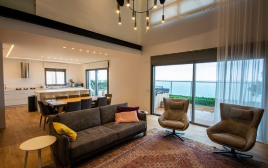 Duplex Apartment with Breathtaking Sea View, Netanya, ISRAEL – 8,500,000 ILS